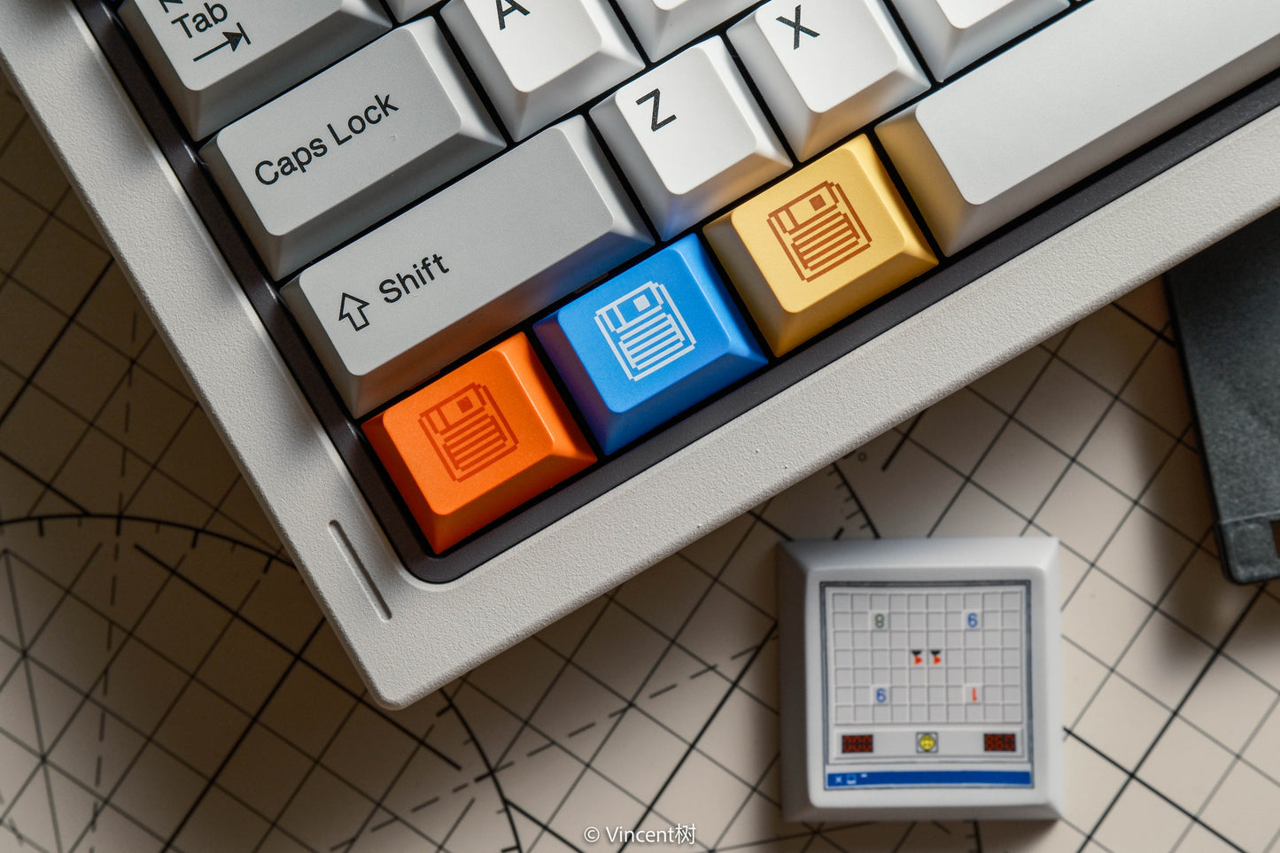 GB65 Keyboard by 80Retros X Click Inc - Pre-built Kit