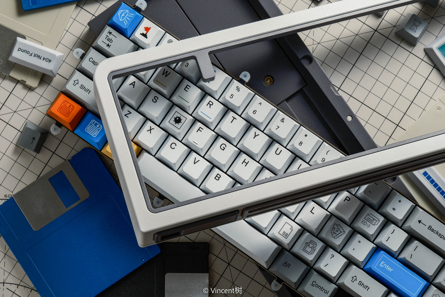 GB65 Keyboard by 80Retros X Click Inc - Pre-built Kit