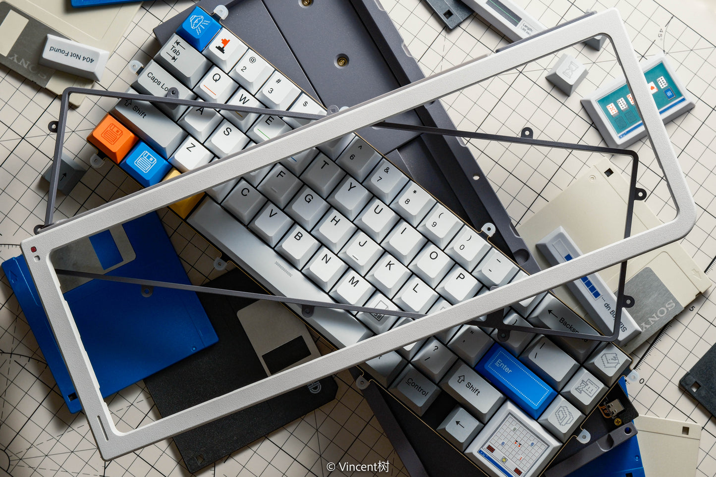 GB65 Keyboard by 80Retros X Click Inc - Pre-built Kit