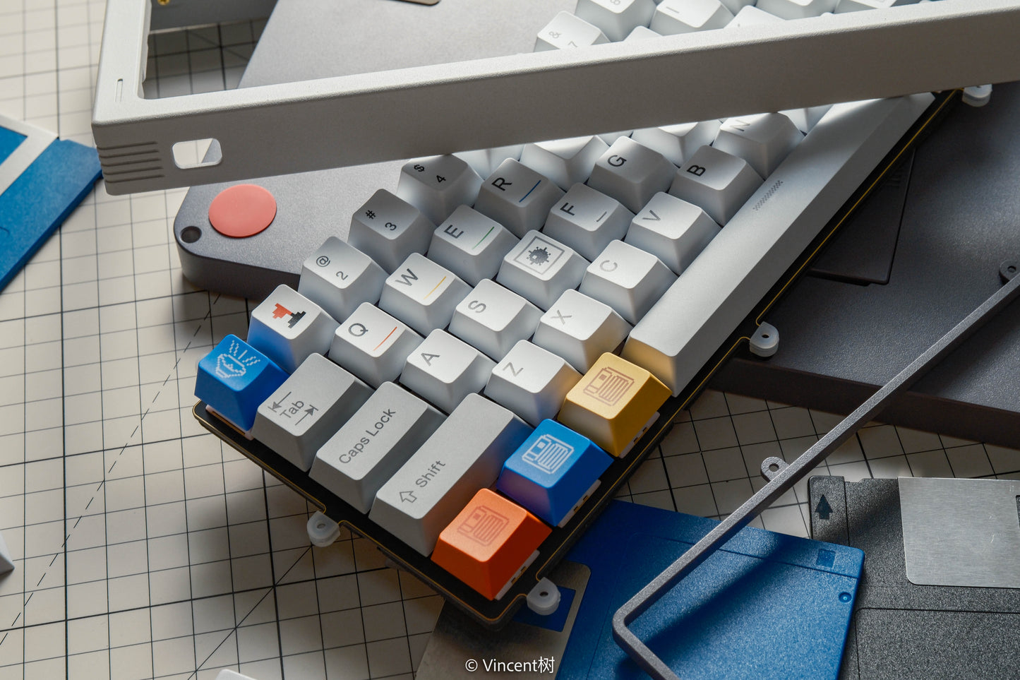 GB65 Keyboard by 80Retros X Click Inc - Pre-built Kit