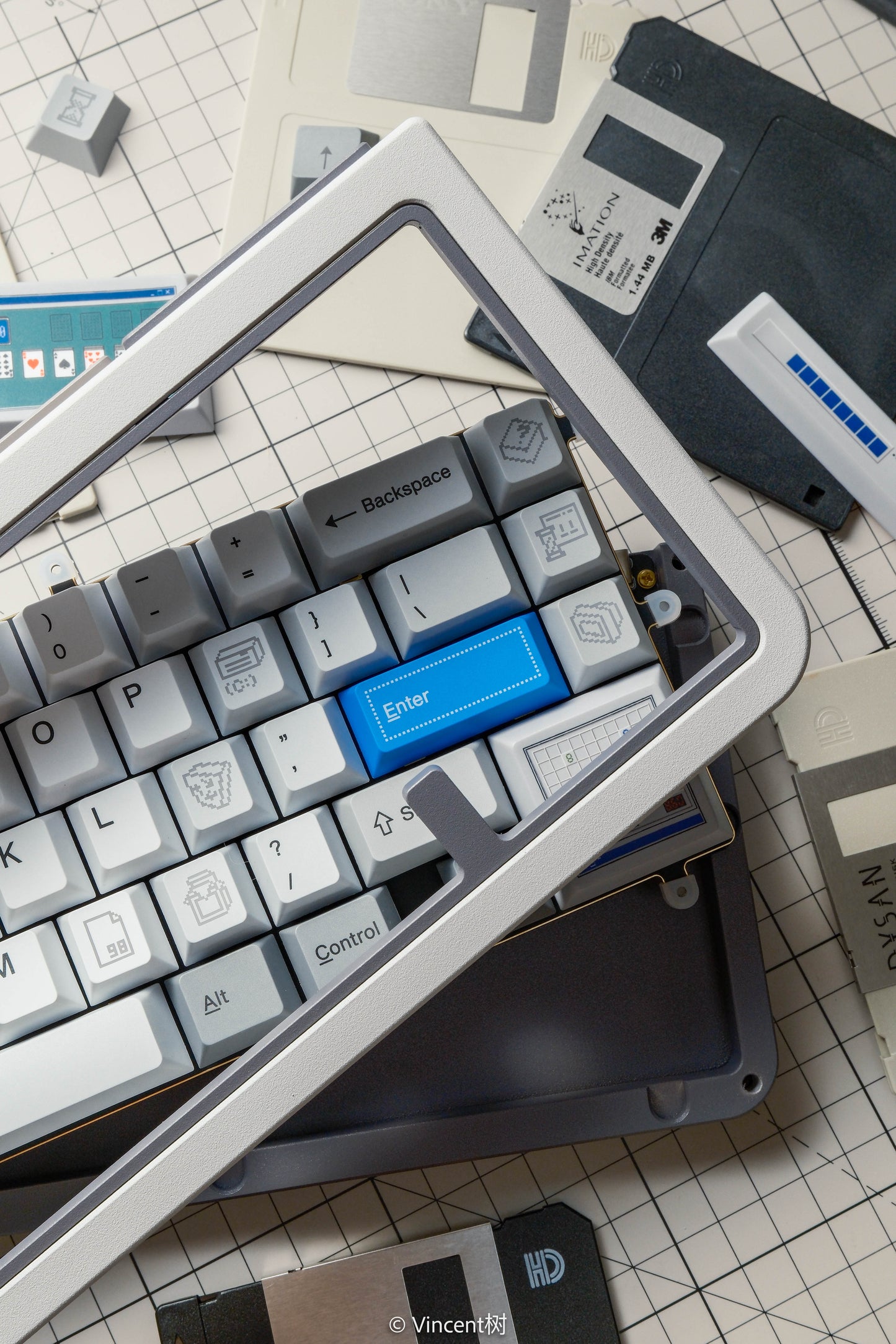 GB65 Keyboard by 80Retros X Click Inc - Pre-built Kit