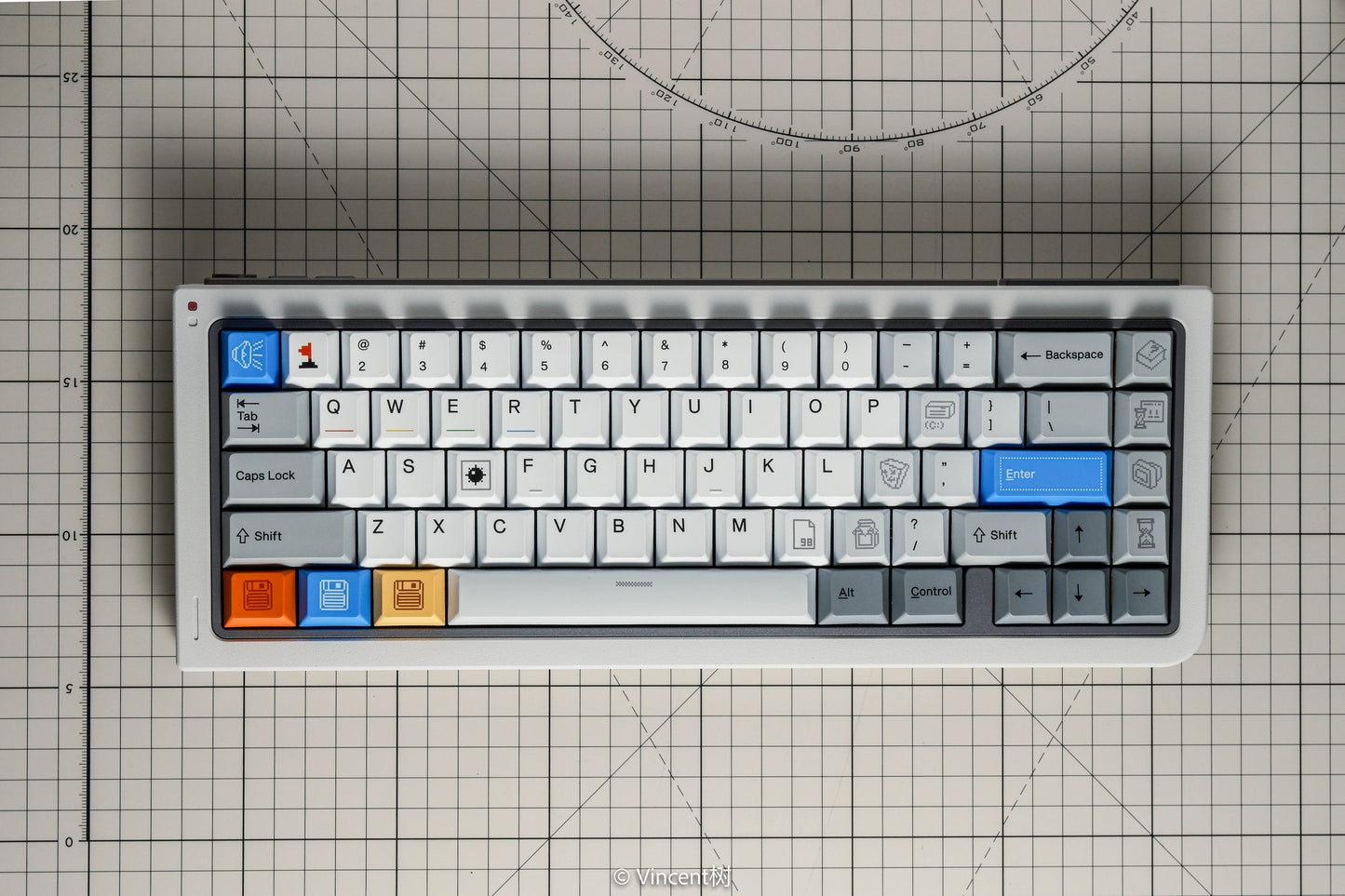 GB65 Keyboard by 80Retros X Click Inc - Pre-built Kit