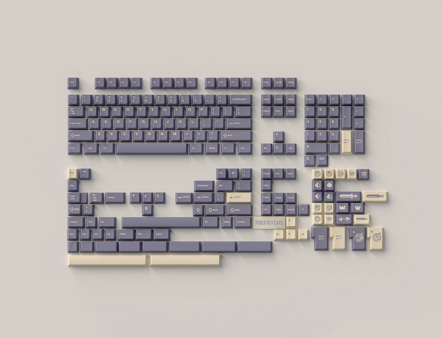 Wuque Studio Poker Keycap Set
