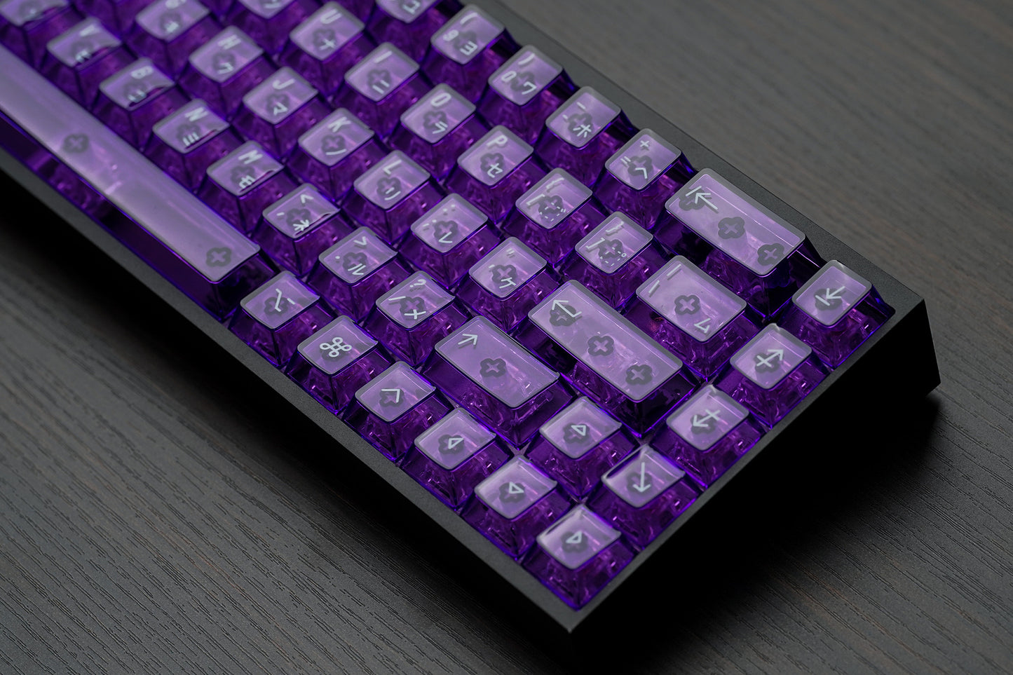 KBDFans Clear 2048 - Purple