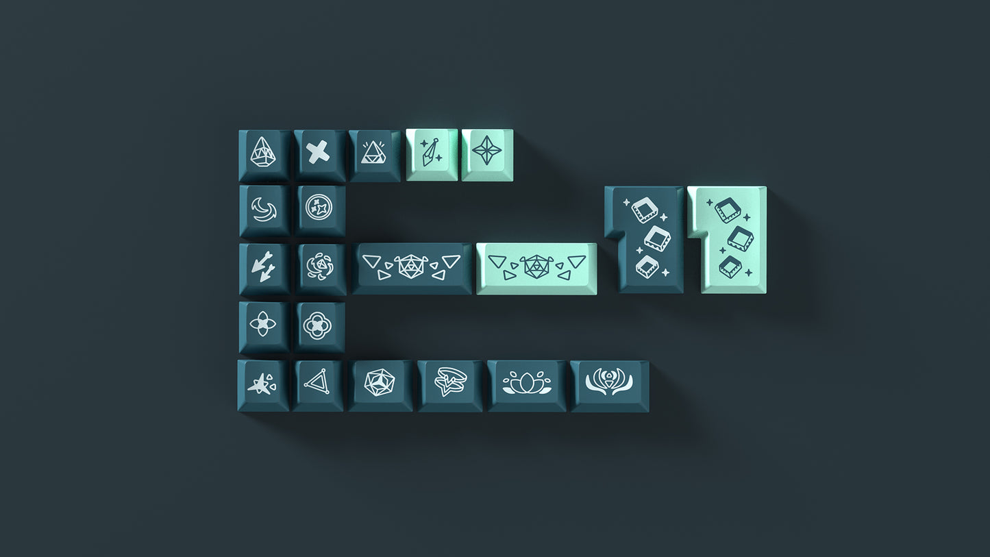 Wuque Studio Entwined Flowers Keycap Set