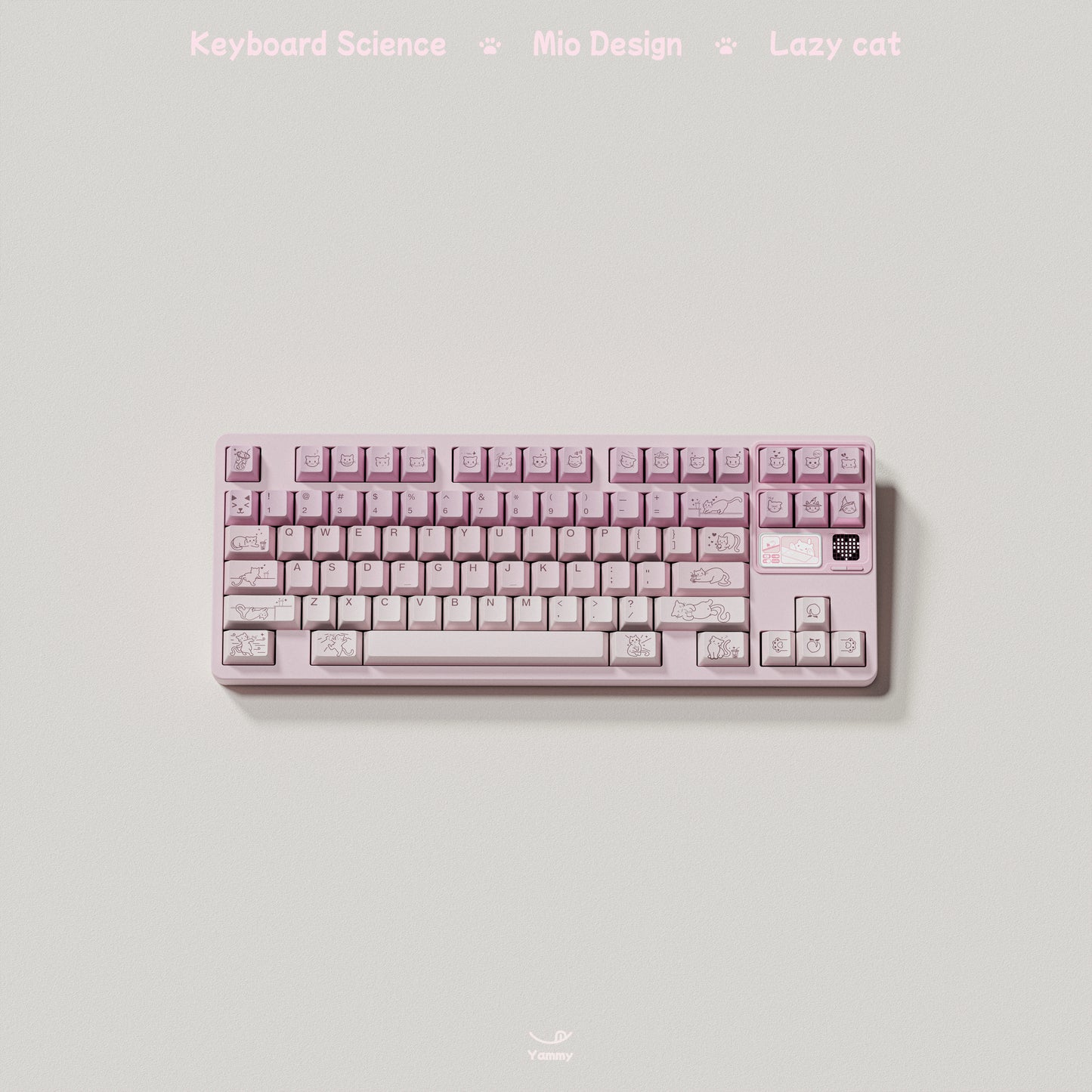 Keyboard Science - Mio Yogurt Keycaps