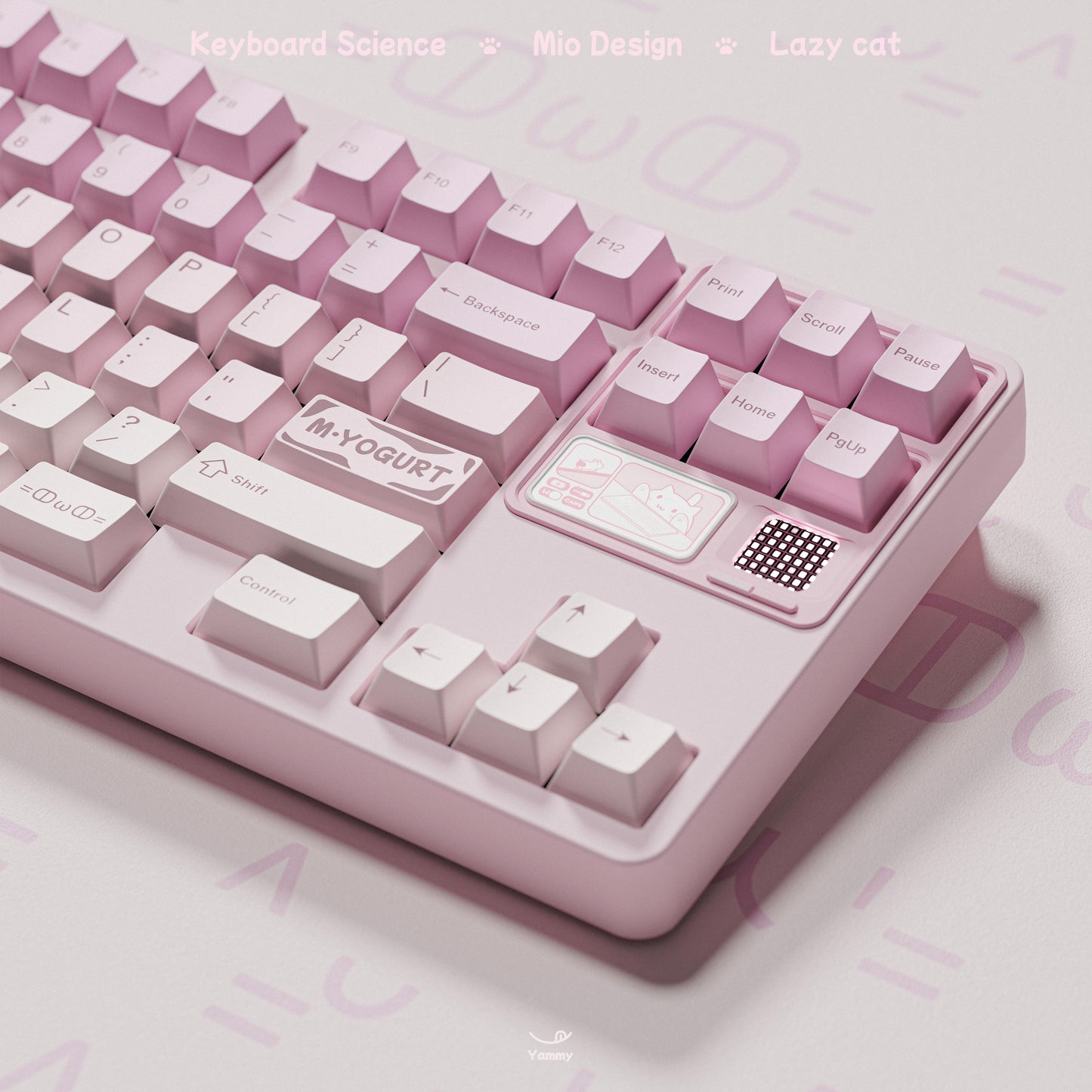 Keyboard Science - Mio Yogurt Keycaps