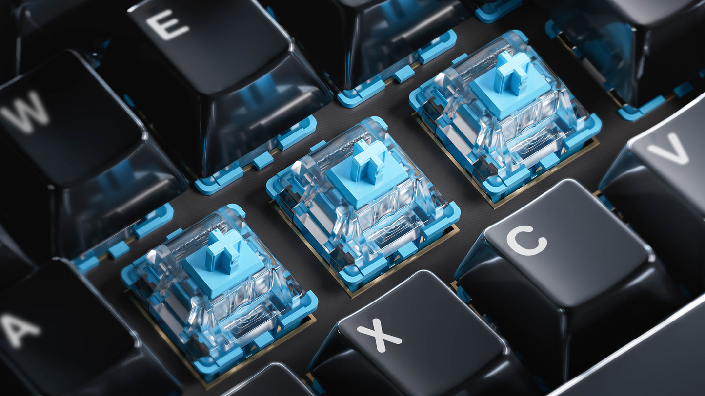 Cerakeys Nada65 Panda Edition - Pre-built Keyboard Kit