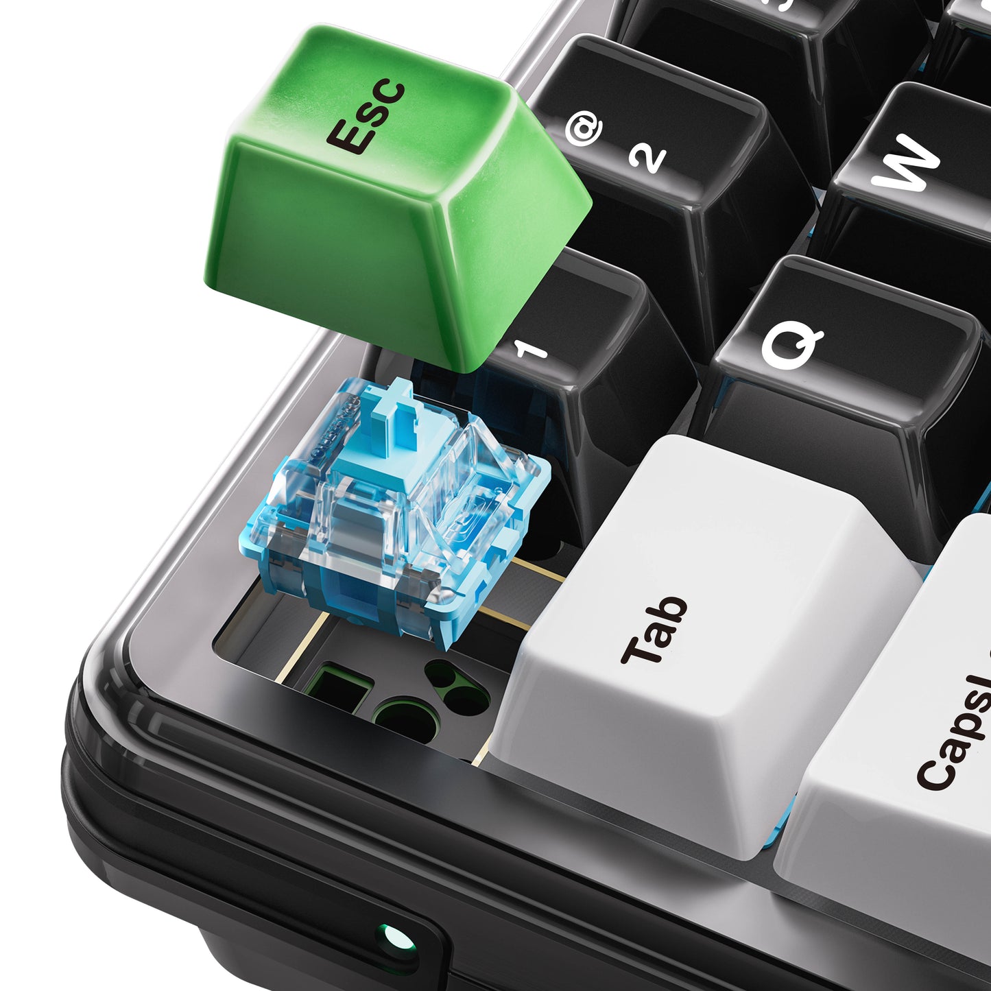 Cerakeys Nada65 Panda Edition - Pre-built Keyboard Kit