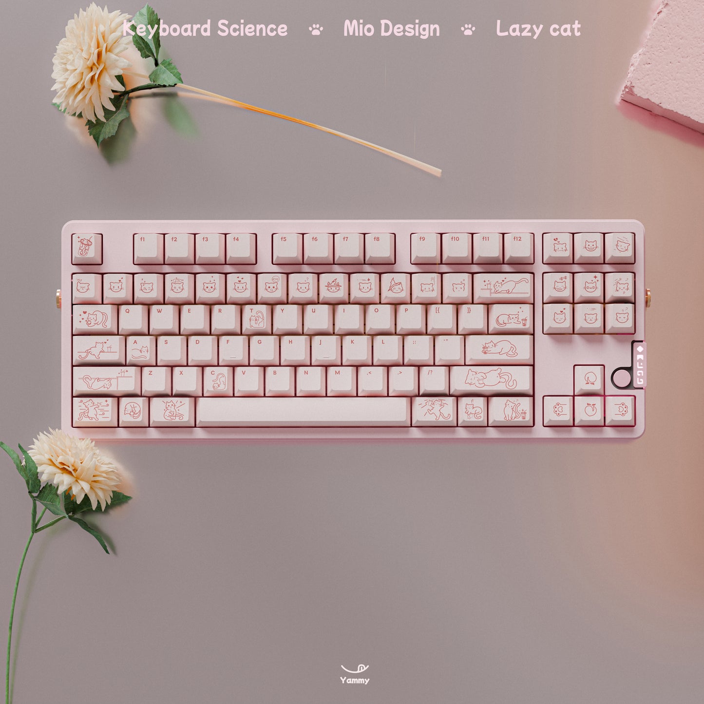 Keyboard Science - Mio Yogurt Keycaps