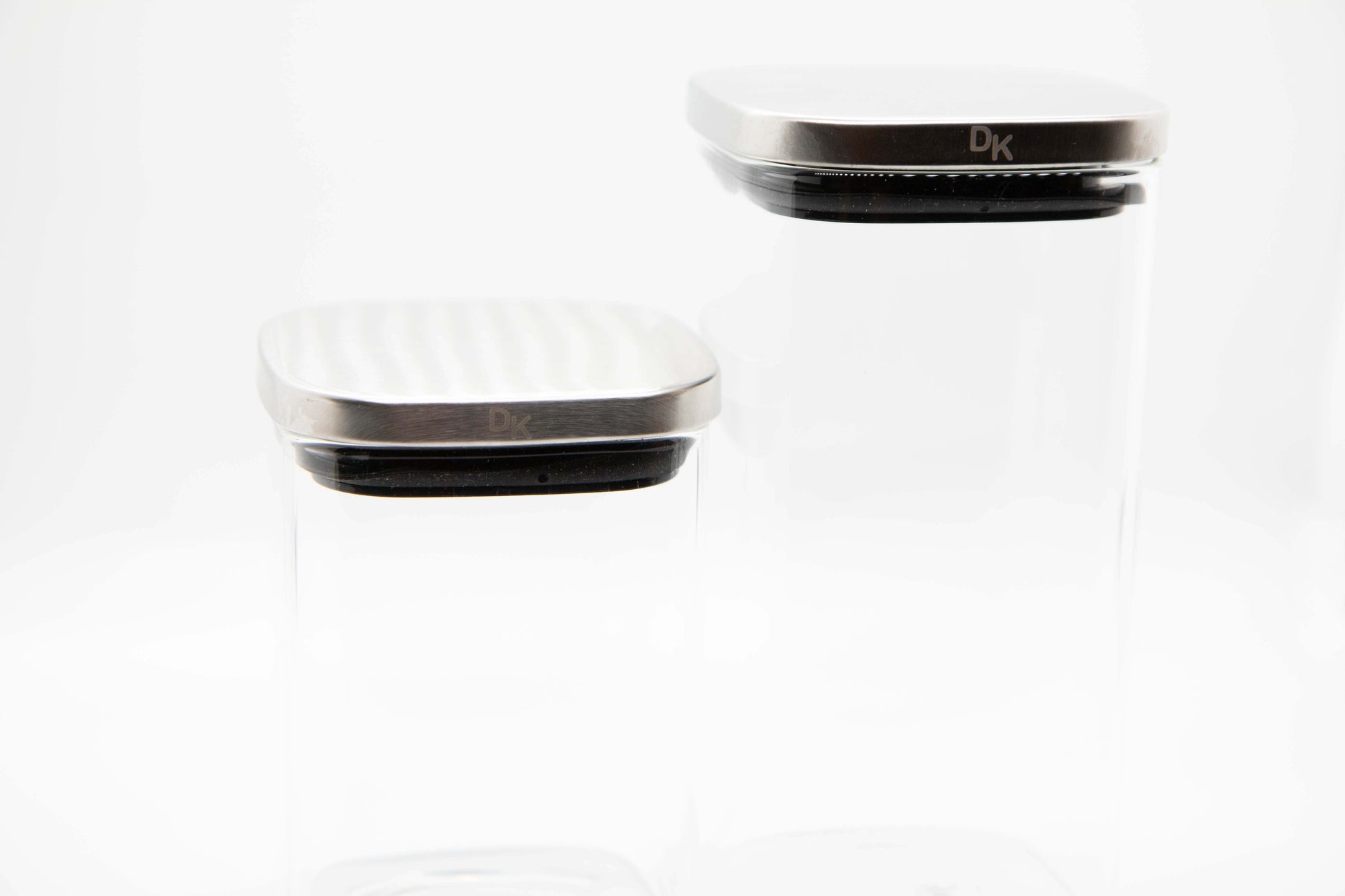 Close-up shot of the small and large Dangkeebs branded switch storage switch cubicles upright, side-by-side