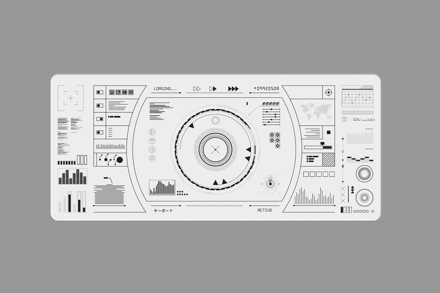 INITIALIZE_ Deskmat - Polar