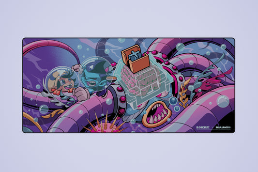 Midnight Dive - Speed Pro Deskmat | Iconic Blitz x Skullface Collab