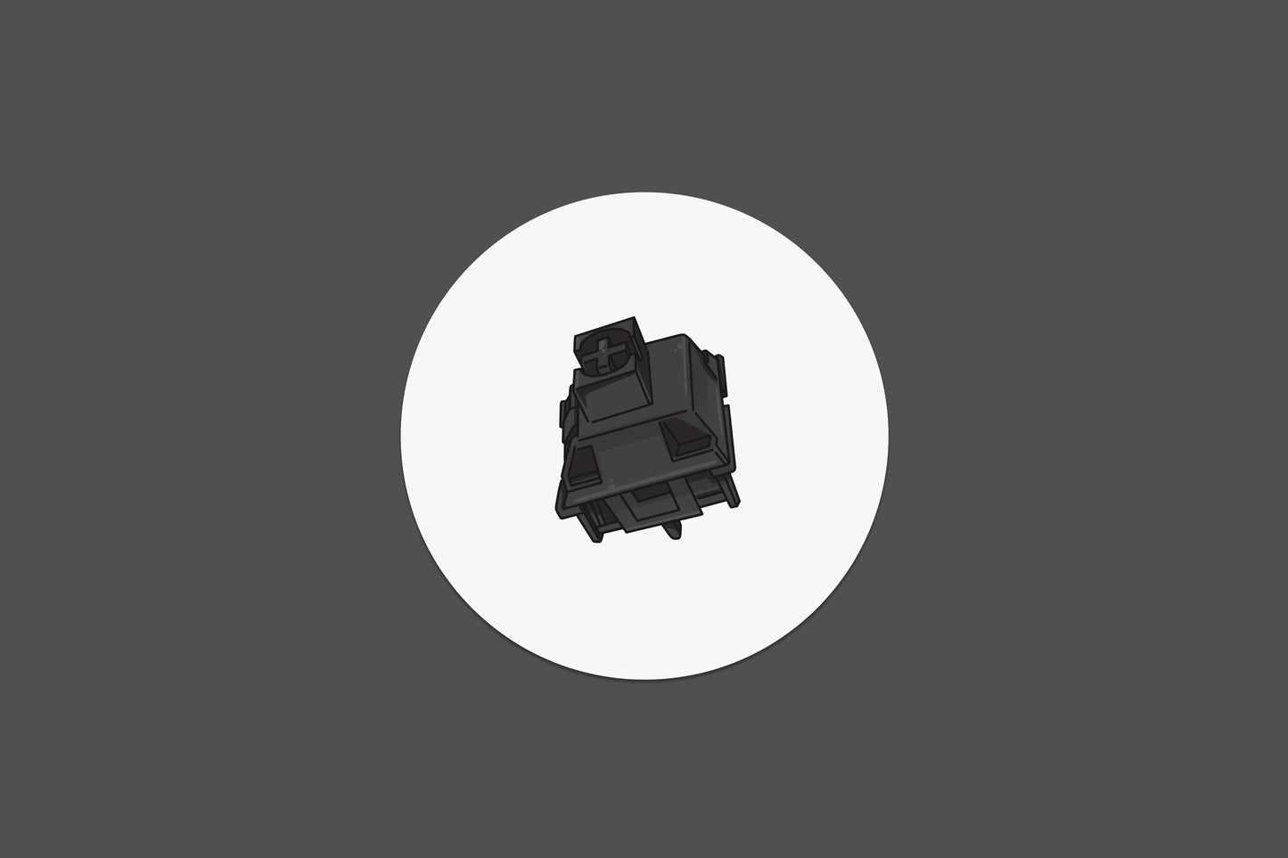 KTT Monochrome Coasters - Onyx