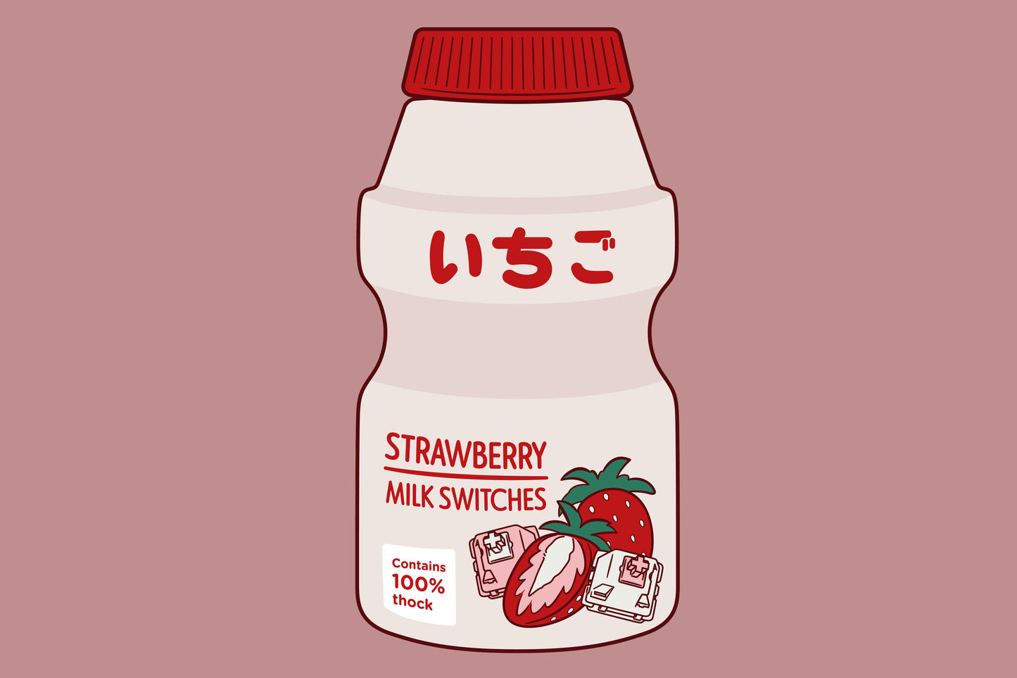 Strawberry Milk - Tactile