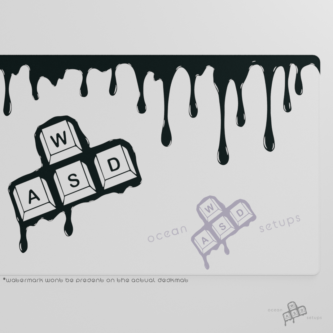 Liquid WASD Deskmats