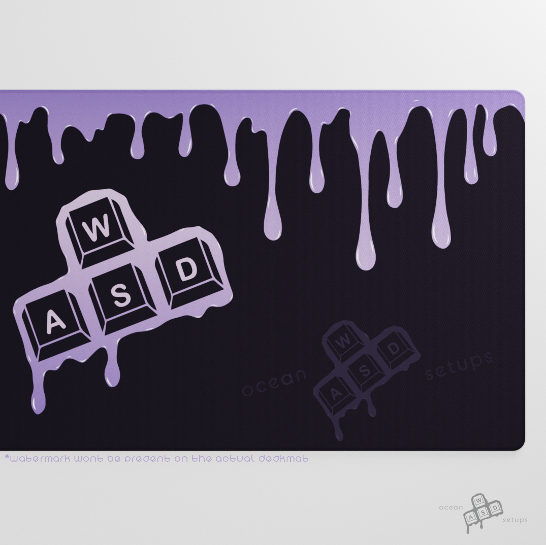 Liquid WASD Deskmats