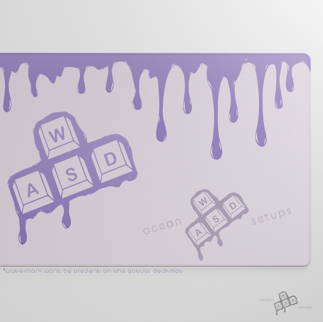 Liquid WASD Deskmats