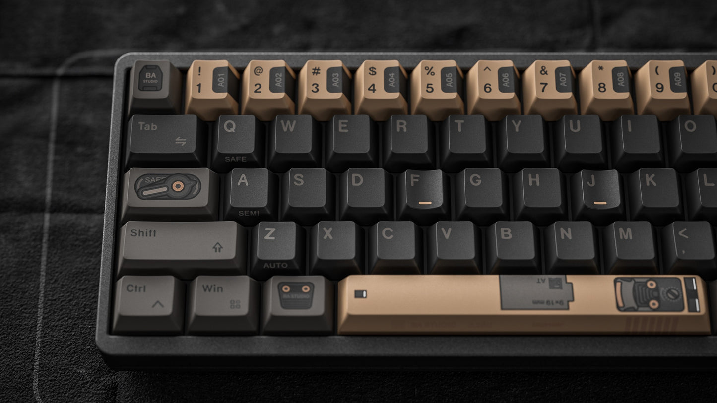 AlohaKB Firearm Keycaps