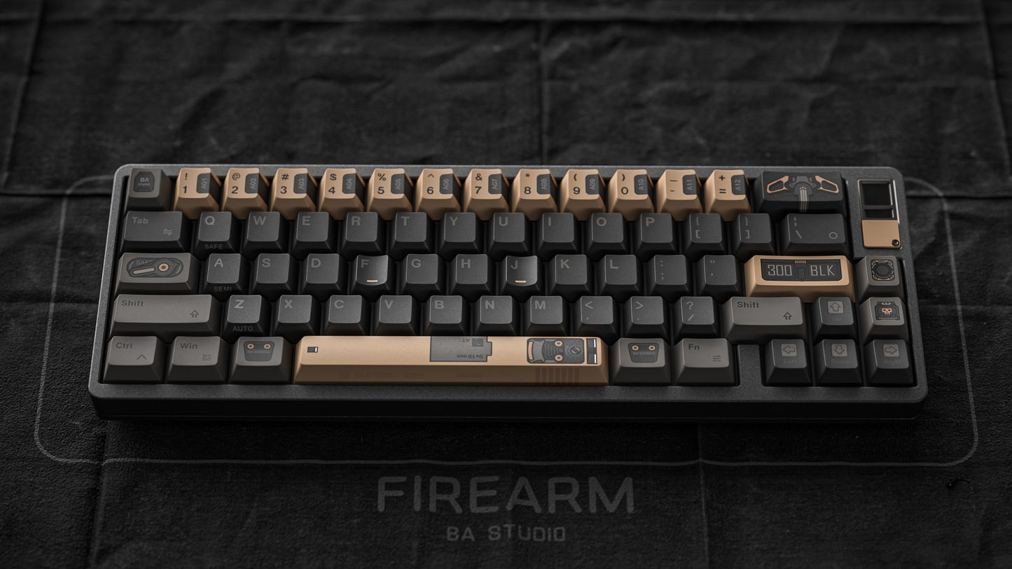 AlohaKB Firearm Keycaps