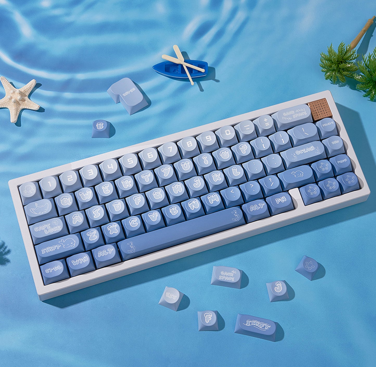 Chilkey Ocean Party Keycaps