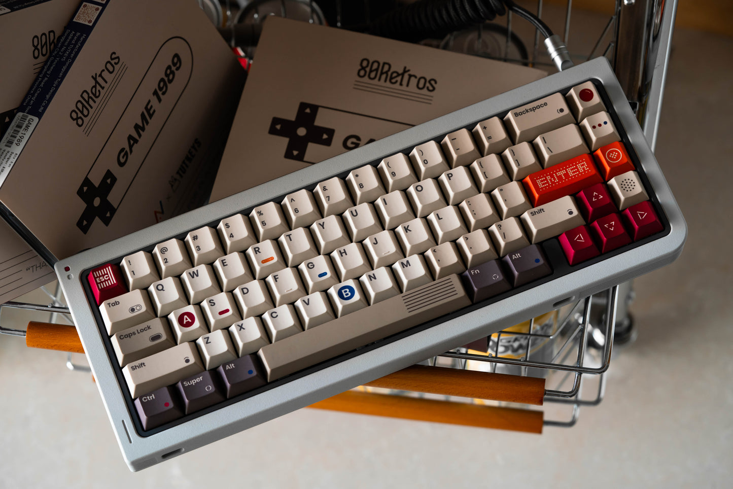 [Pre-Order] GB65 by 80Retros X Click Inc - Pre-built Keyboard Kit