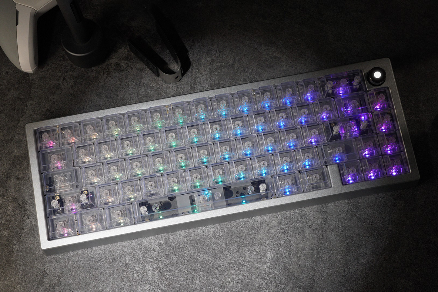 [Group-Buy] Meletrix Zoom65 V2.5 EE - Barebones Keyboard Kit - GT Silver [Sea Shipping]