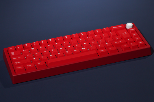 [Group-Buy] Meletrix Zoom65 V2.5 EE - Barebones Keyboard Kit - Scarlet Red [Air Shipping]