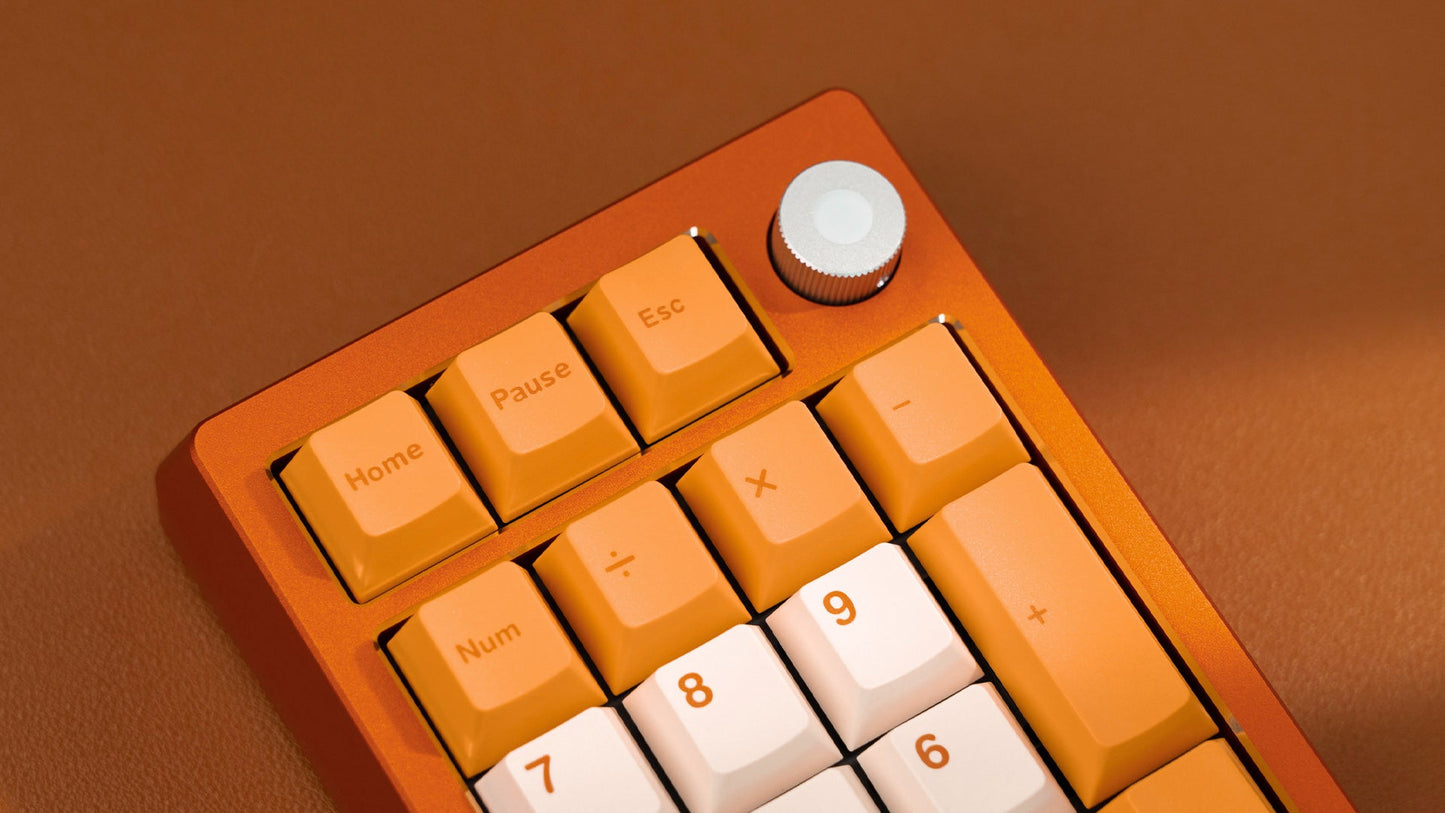 [Group-Buy] Meletrix ZoomPad Special Edition (SE) - Barebones Numpad Kit - Anodized Orange [Sea Shipping]