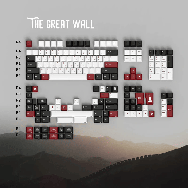 CreateKeebs – Great Wall