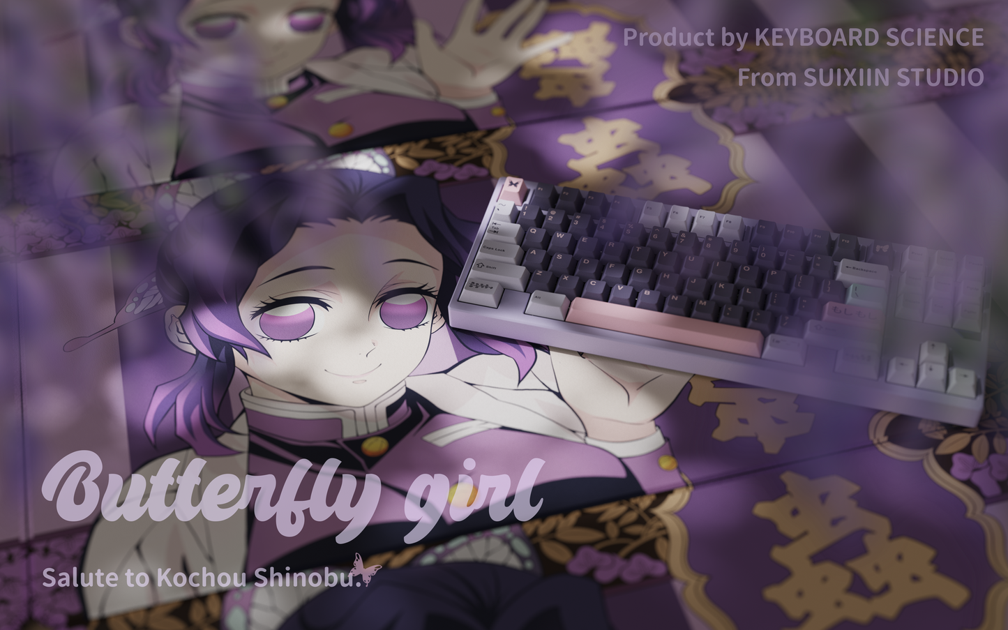 [Pre-Order] Keyboard Science - Butterfly Girl Keycaps