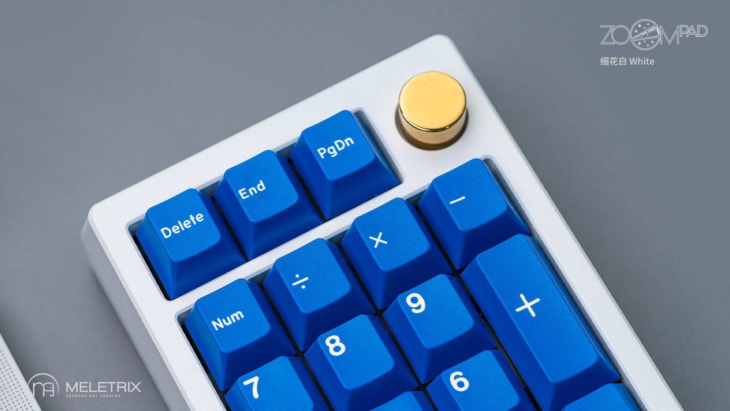 [Group-Buy] Meletrix ZoomPad Essential Edition (EE) - Barebones Numpad Kit - White [Air Shipping]