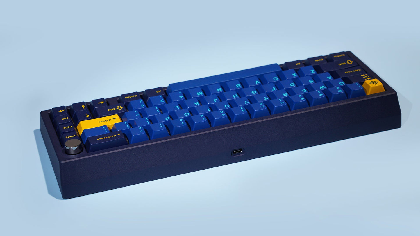 [Pre-Order] Meletrix Zoom65 V2 EE - Barebones Keyboard Kit - Navy [Sea Shipping - Batch 2]