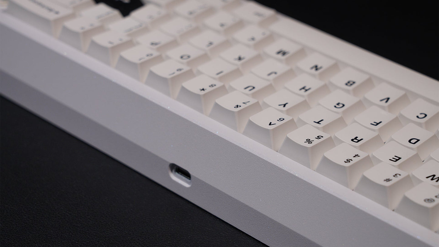 [Pre-Order] Meletrix Zoom65 V2 EE - Barebones Keyboard Kit - White [Sea Shipping - Batch 2]