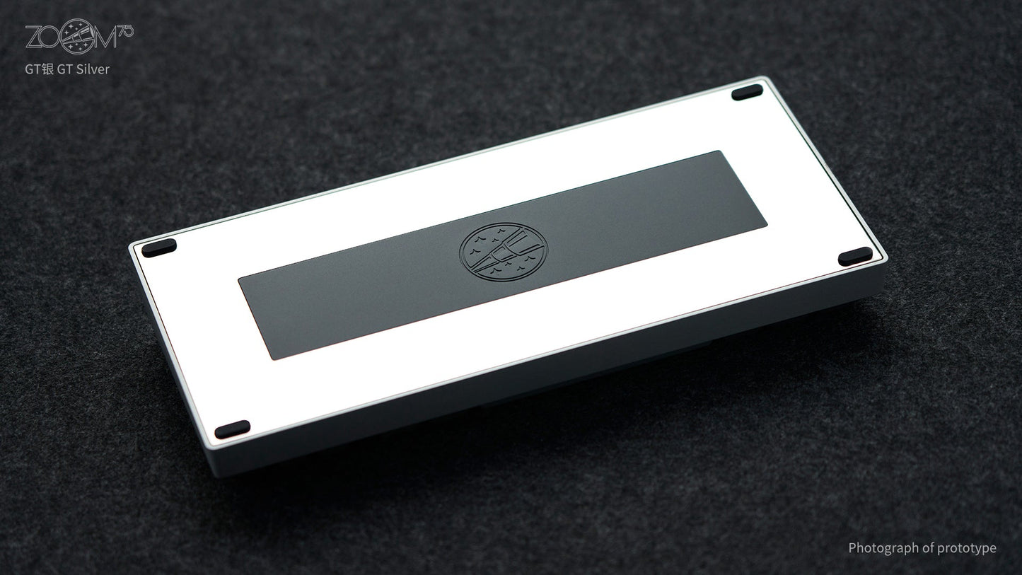 [Pre-Order] Meletrix Zoom75 Essential Edition (EE) - Barebones Keyboard Kit - GT Silver [Sea Shipping - Batch 2]