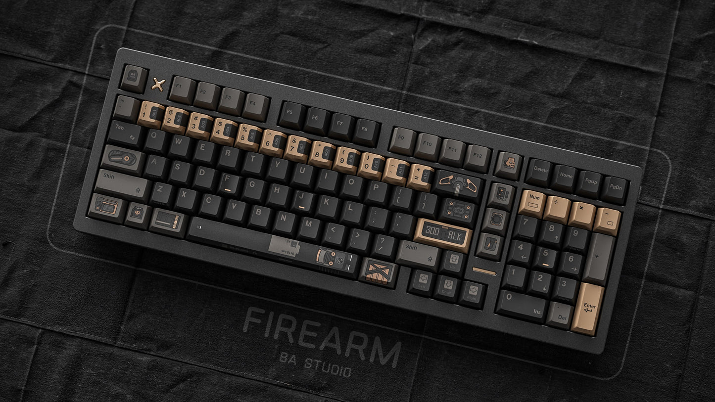 AlohaKB Firearm Keycaps