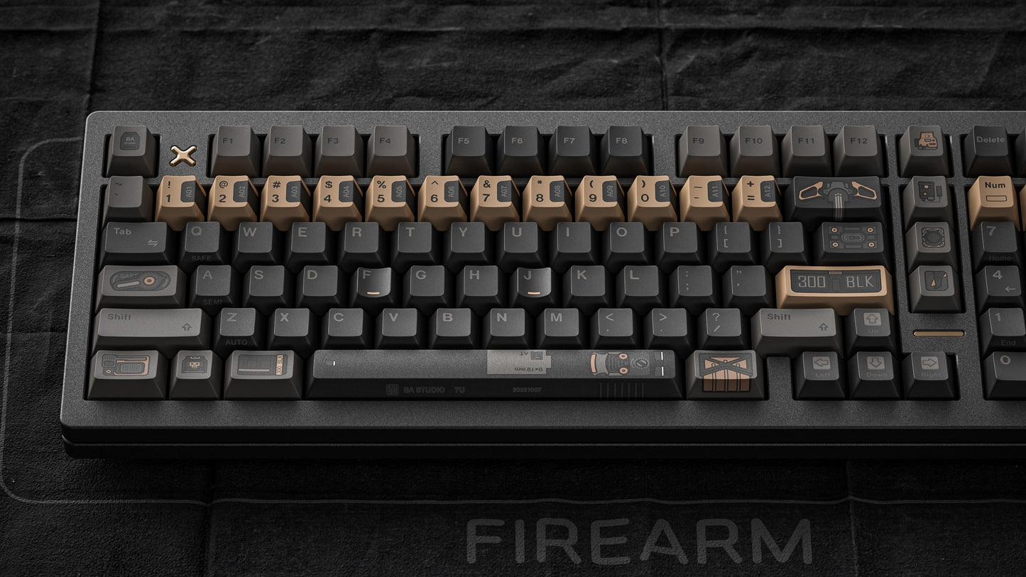 AlohaKB Firearm Keycaps