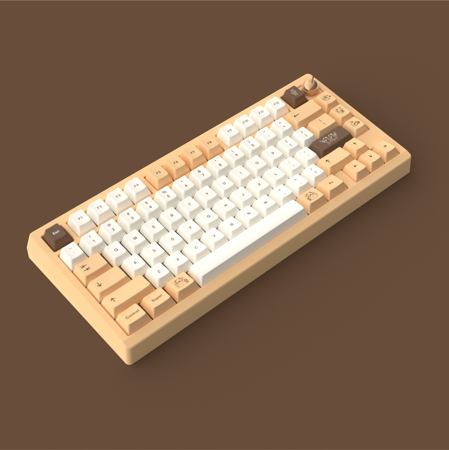 [Group-Buy] Meletrix Zoom75 x Teacaps Brown Sugar Boba Edition [November Batch]