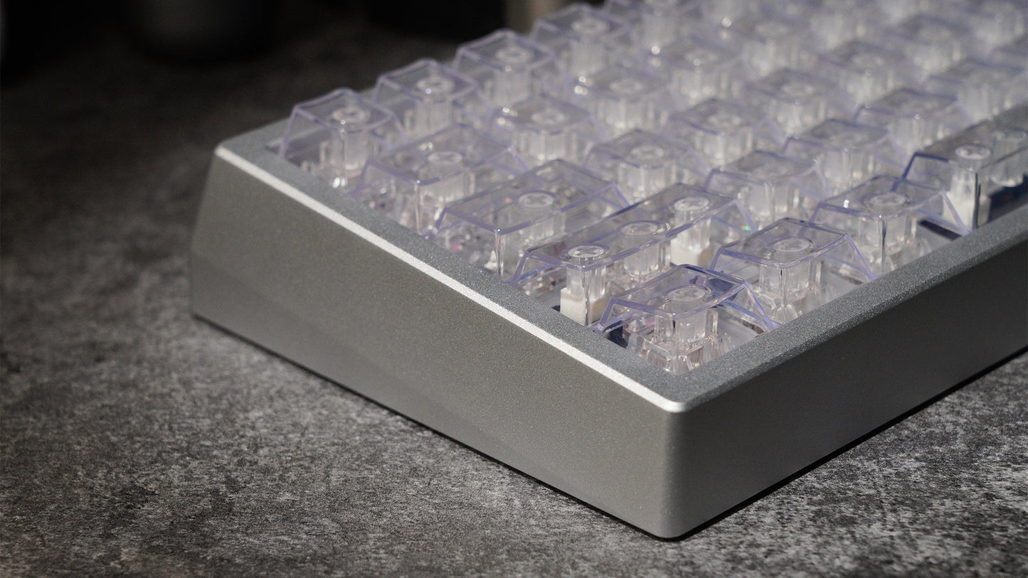 [Pre-Order] Meletrix Zoom65 V2 EE - Barebones Keyboard Kit - GT Silver [Sea Shipping - Batch 2]
