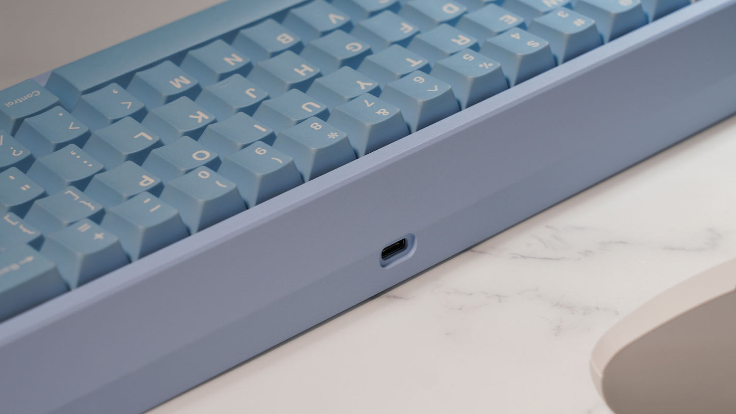 [Group-Buy] Meletrix Zoom65 V2.5 EE - Barebones Keyboard Kit - Sky Blue [Air Shipping]