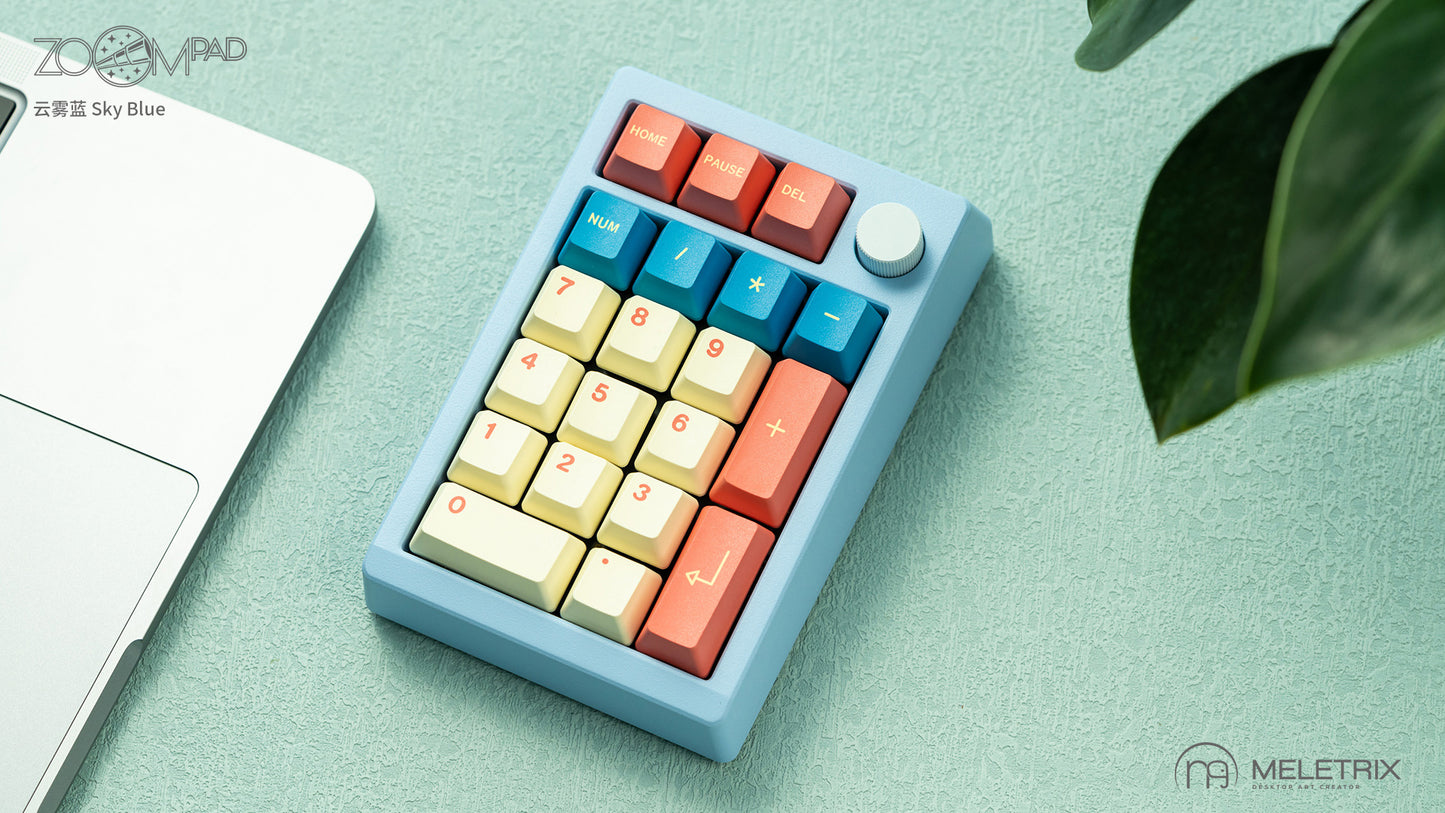 [Group-Buy] Meletrix ZoomPad Essential Edition (EE) - Barebones Numpad Kit - Sky Blue [Air Shipping]