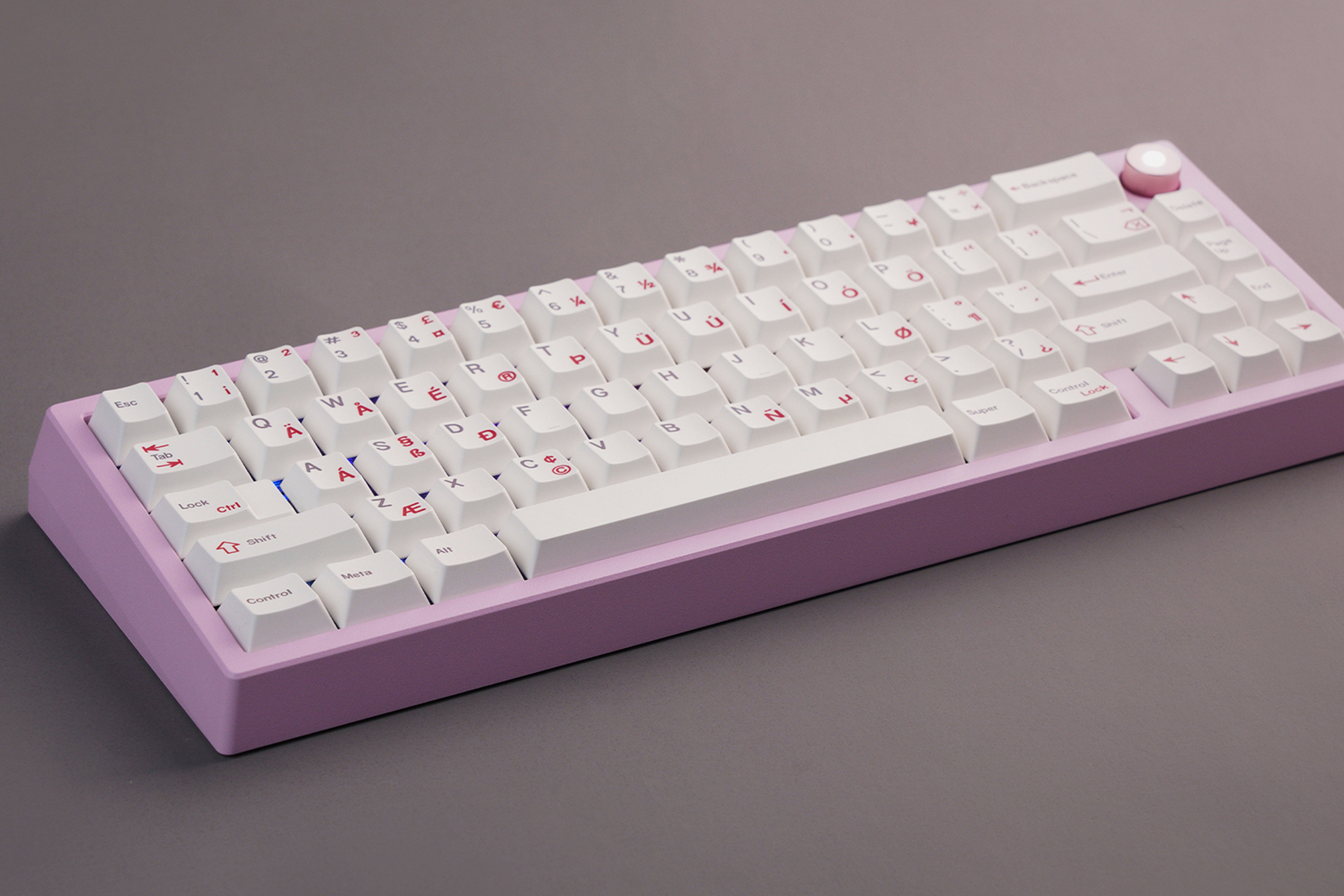 [Group-Buy] Meletrix Zoom65 V2.5 EE - Barebones Keyboard Kit - Blush Pink  [Air Shipping]