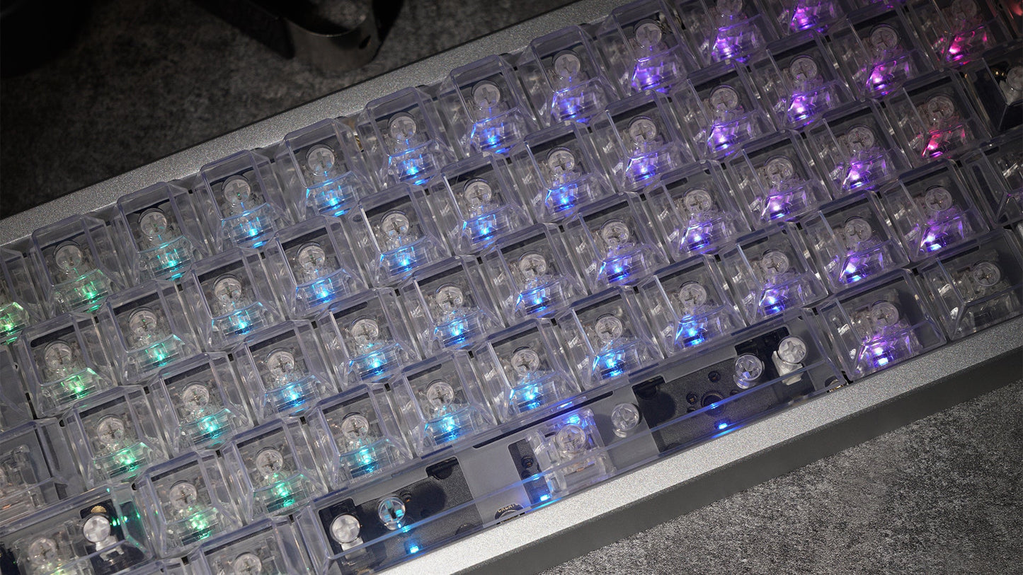 [Pre-Order] Meletrix Zoom65 V2 EE - Barebones Keyboard Kit - GT Silver [Sea Shipping - Batch 2]
