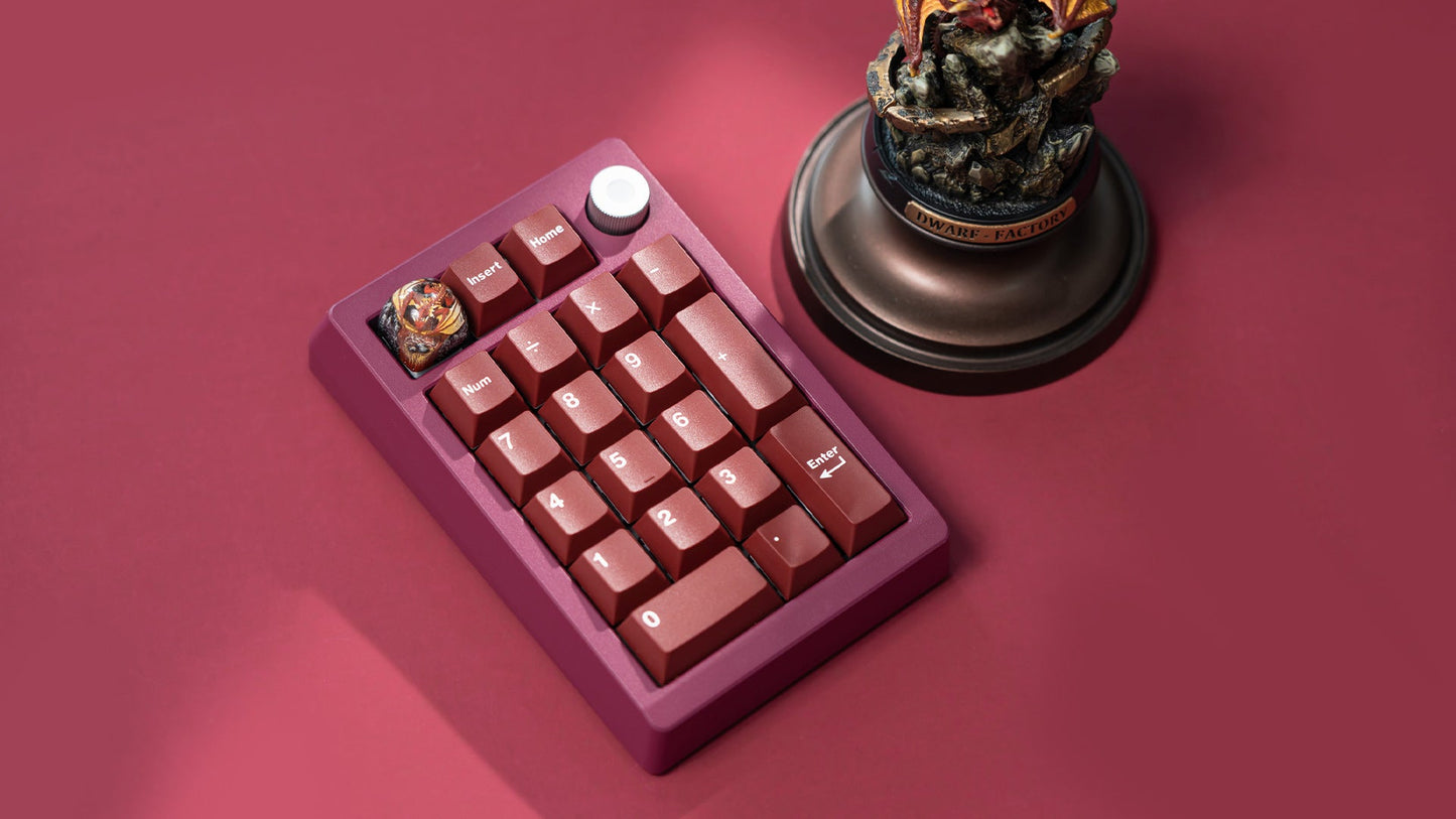 [Group-Buy] Meletrix ZoomPad Essential Edition (EE) - Barebones Numpad Kit - Plum [Sea Shipping]