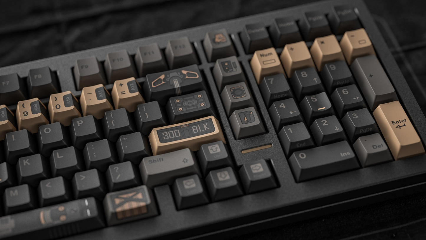 AlohaKB Firearm Keycaps