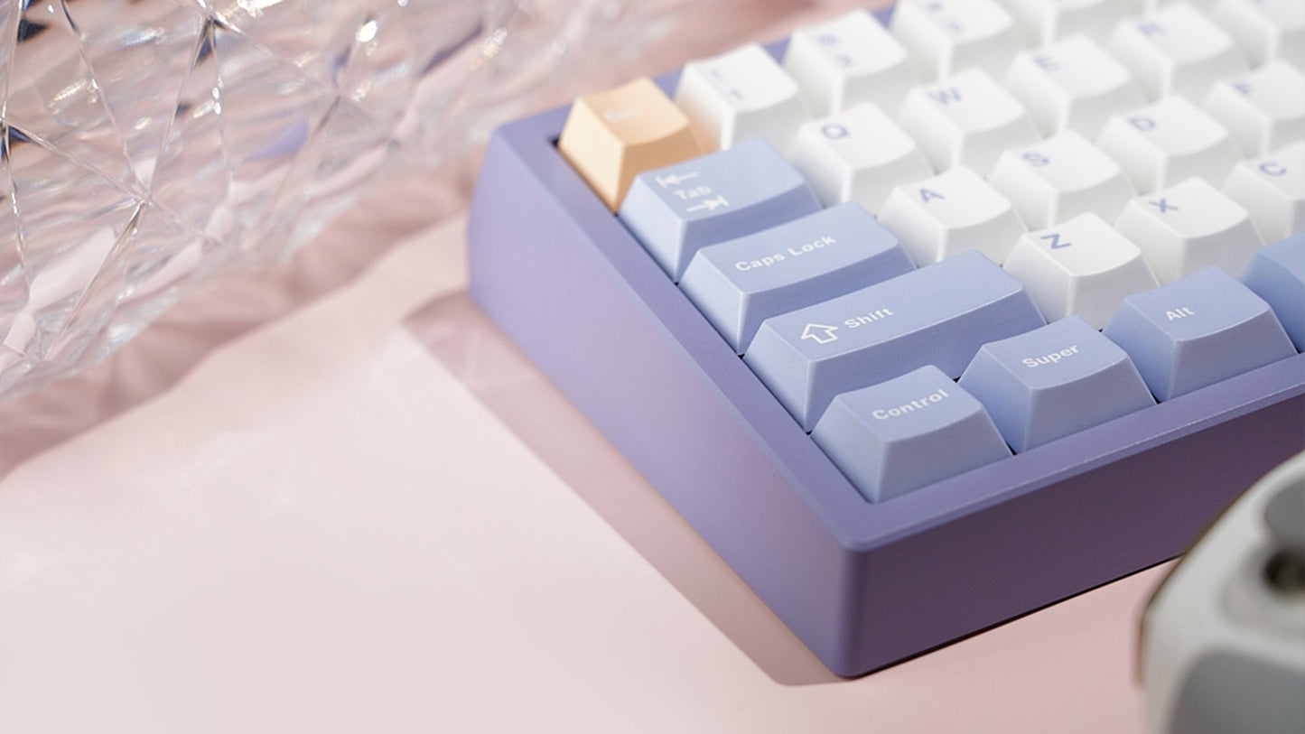 [Pre-Order] Meletrix Zoom65 V2 EE - Barebones Keyboard Kit - Faint Blurple [Sea Shipping - Batch 2]