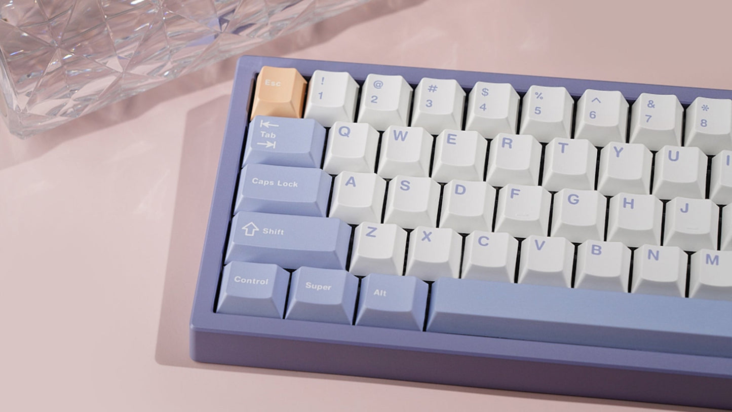 [Pre-Order] Meletrix Zoom65 V2 EE - Barebones Keyboard Kit - Faint Blurple [Sea Shipping - Batch 2]