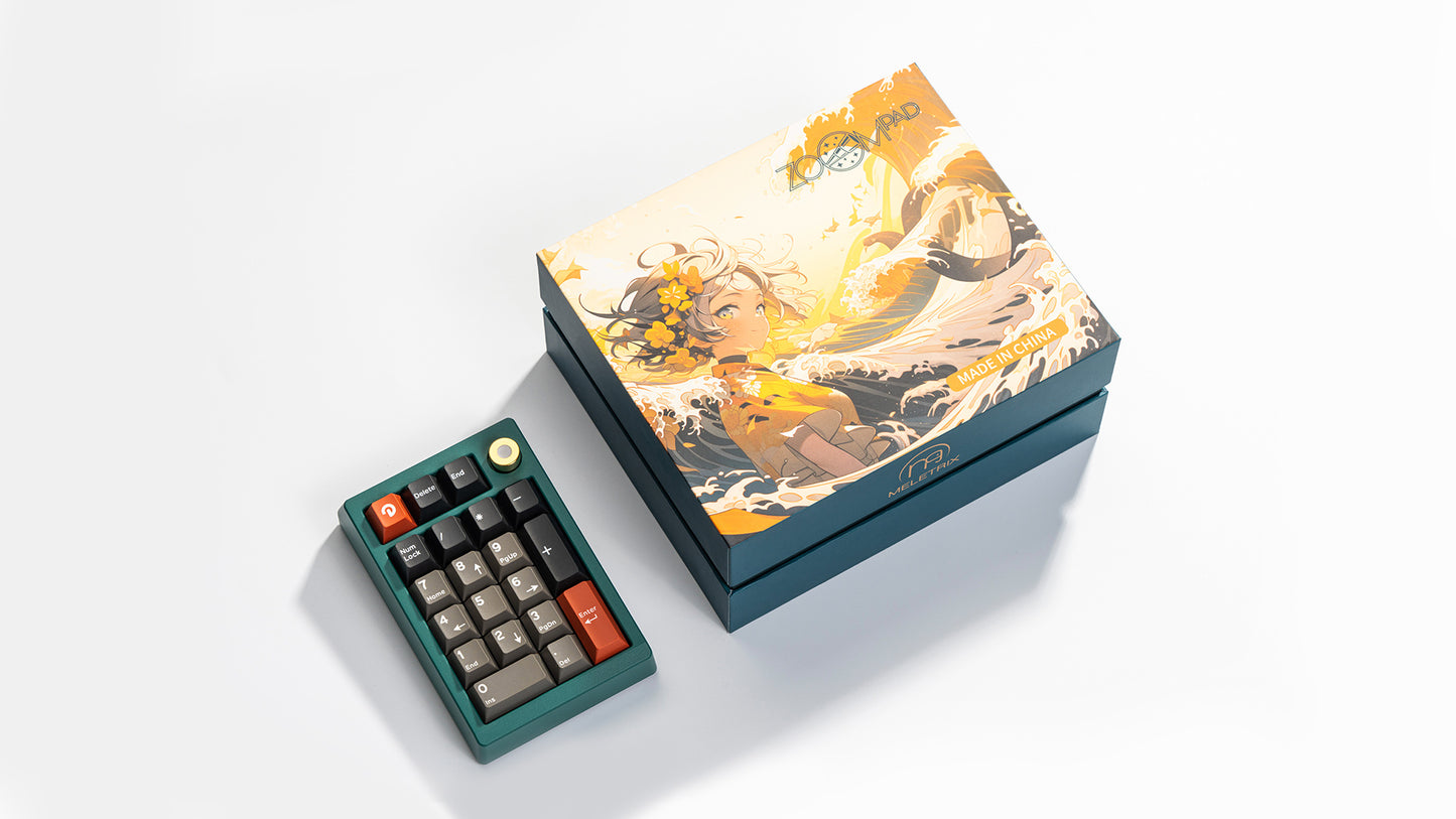 [Group-Buy] Meletrix ZoomPad Essential Edition (EE) - Barebones Numpad Kit - Black [Air Shipping]