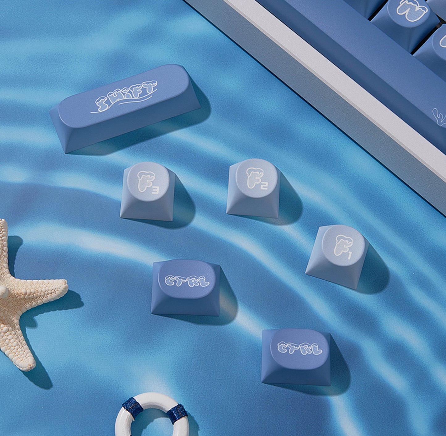 Chilkey Ocean Party Keycaps