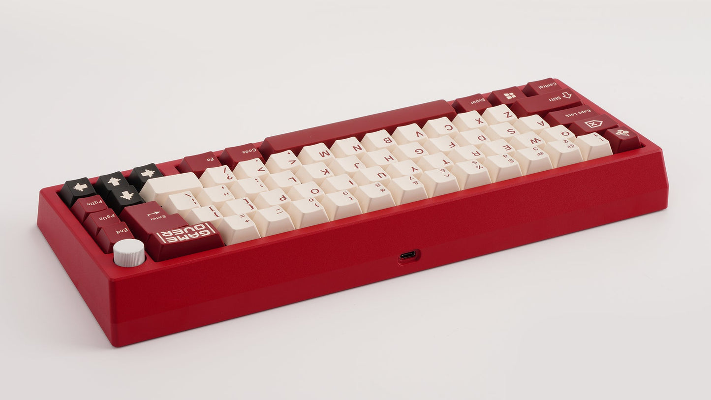 [Pre-Order] Meletrix Zoom65 V2 EE - Barebones Keyboard Kit - Scarlet Red [Sea Shipping - Batch 2]